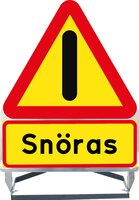 Varningsställ Snöras