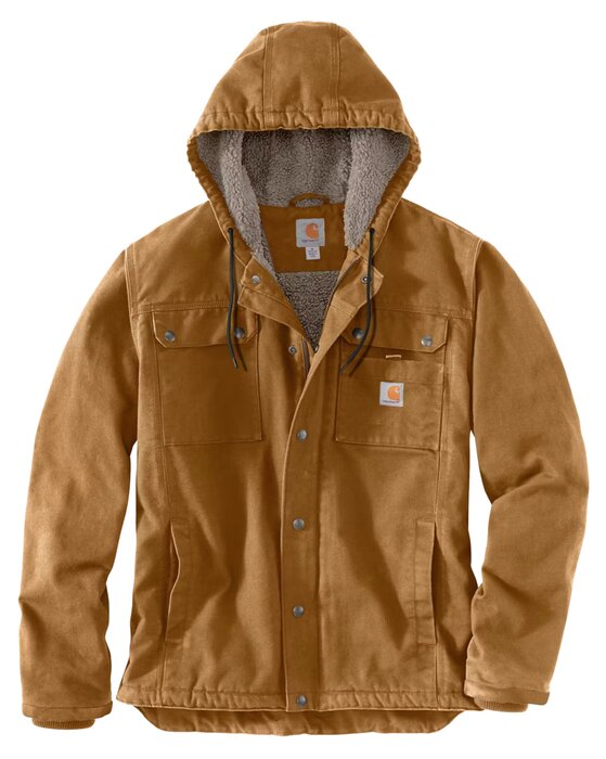 Carhartt Washed Duck Sherpa-Lined Jacket in the GRUBE shop