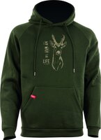 Bluza z kapturem Hart Branded-H sarna