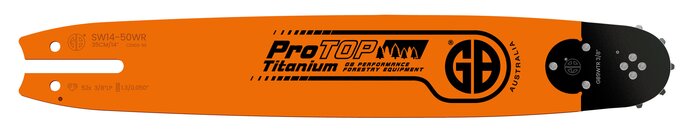 GB Führungsschiene Titanium ProTOP 3/8"LP, 1,3 mm, 35 cm
