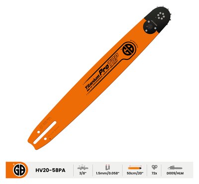 Guide-chaîne GB Titanium ProTOP 3/8