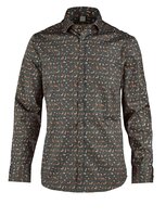 Tom Collins Hunting Langarmhemd Allover-Druck, Slim Fit