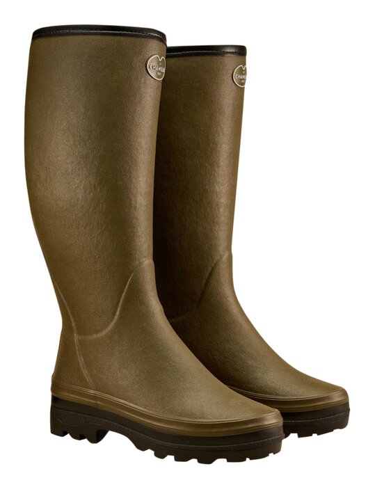 Le Chameau Winter-Gummistiefel Giverny mit Wollfutter