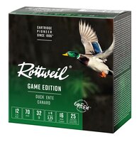 Rottweil Stahlschrotpatronen Game Edition Ente 12/70 3,25 mm