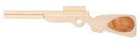 Holzgewehr mit Zielfernrohr