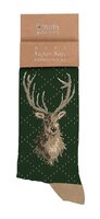 Wrendale Socken Portrait of a Stag