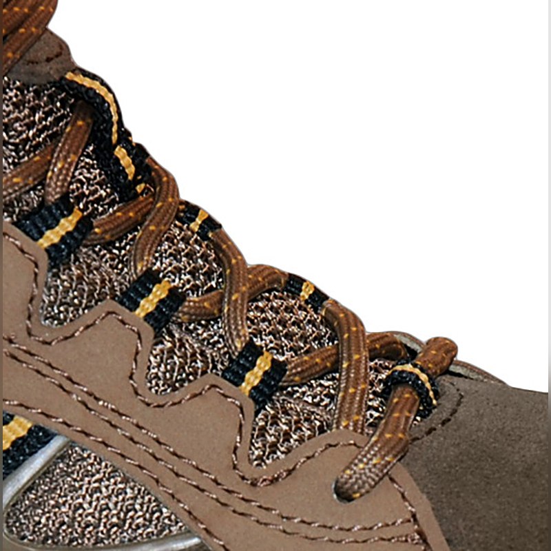 Schnürsenkel für Tampa Junior Mid GTX, braun gemustert, Größe one size