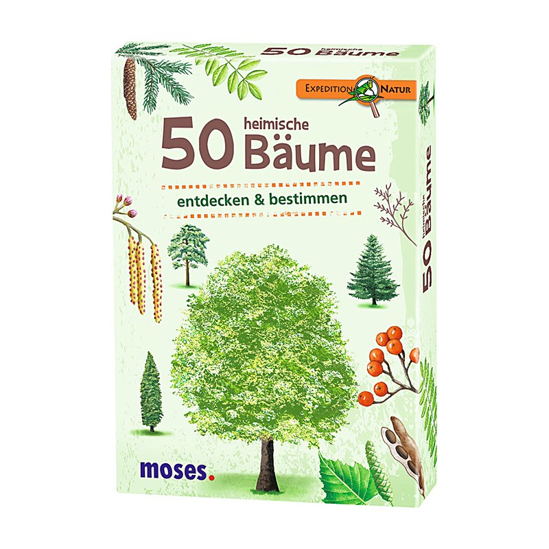 Moses Kartenspiel 50 heimische Bäume