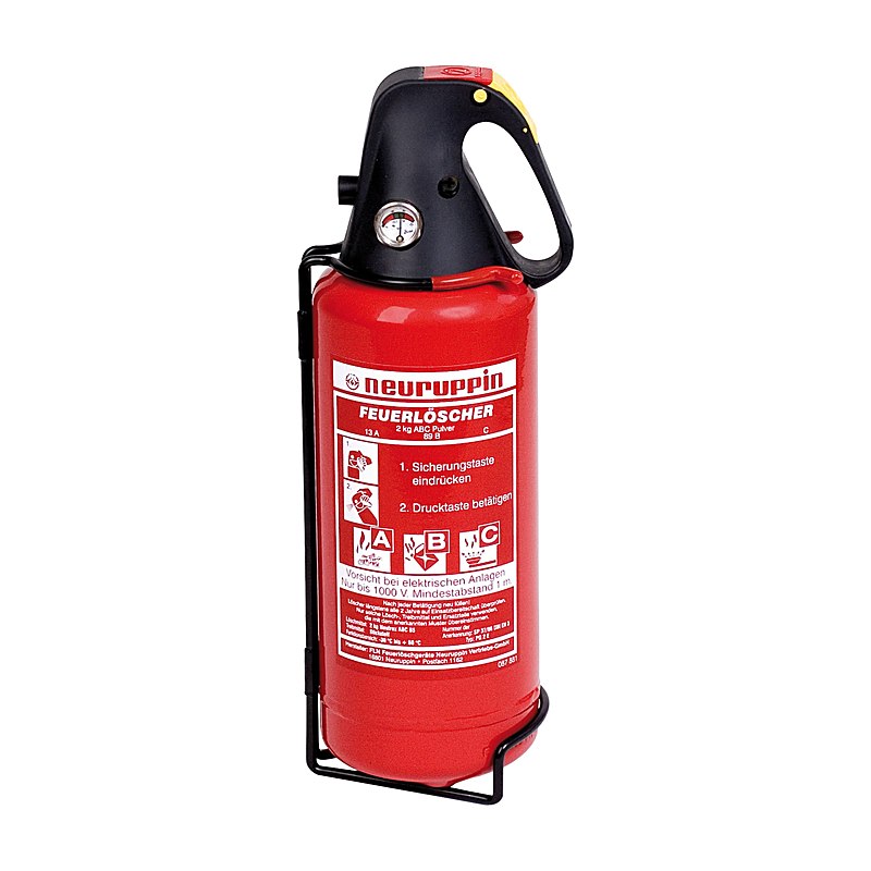 Neuruppin Tragbarer Feuerlöscher PG 2 E