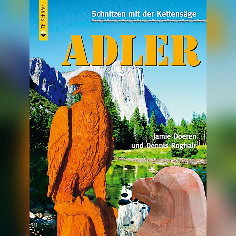 Schnitzen mit der Kettensäge – Adler