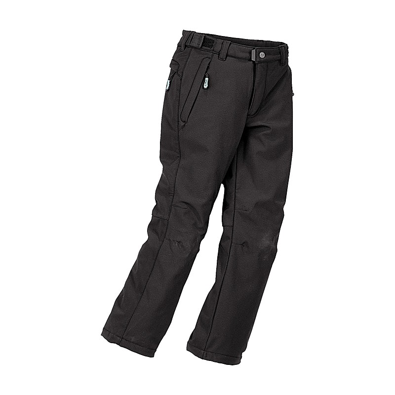 CMP Kinder-Softshellhose Junior, nero, Größe 104