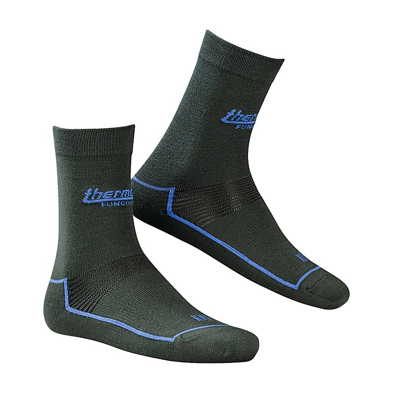 Thermo Function TS 100 Unterziehsocke, oliv, Größe 37/39