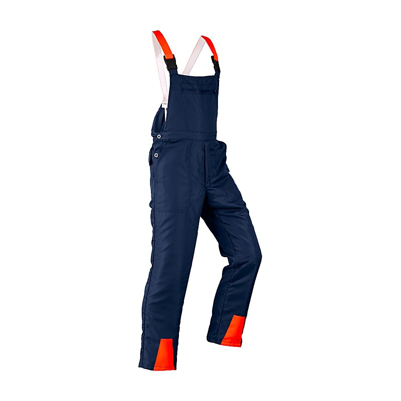 Profiforest Schnittschutz-Latzhose, blau, Größe 102