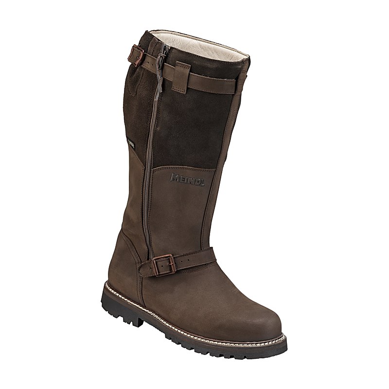 Meindl Herren-Winterstiefel Kiruna GTX, mahagoni, Größe 10