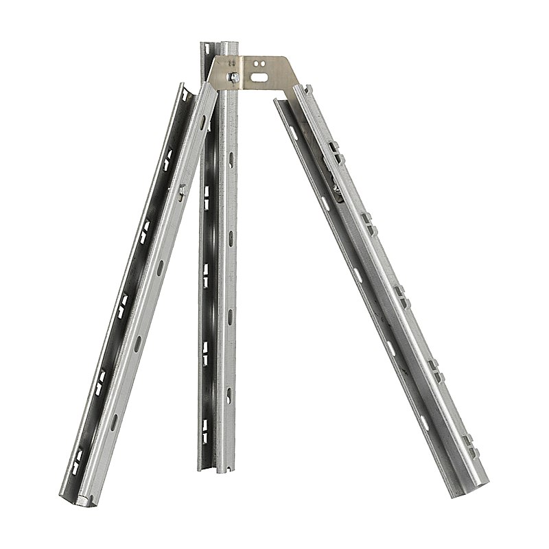 Eckverbinder doppelt, bandverzinkt 3 mm