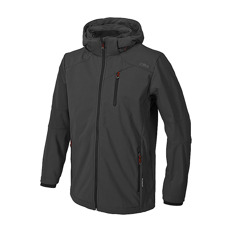 CMP Herren-Softshelljacke, nero, Größe 48