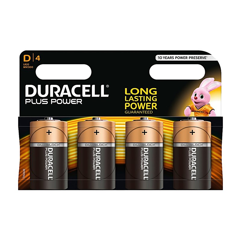 Duracell Batterien IEC, LR20 / MN1300 1,5 V