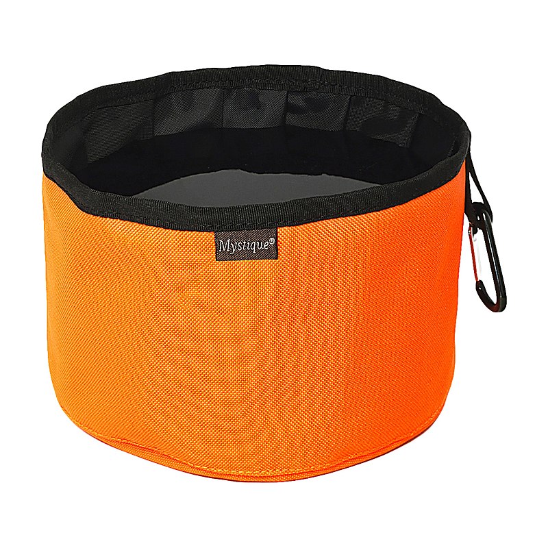 Mystique Faltbarer Wassernapf, orange