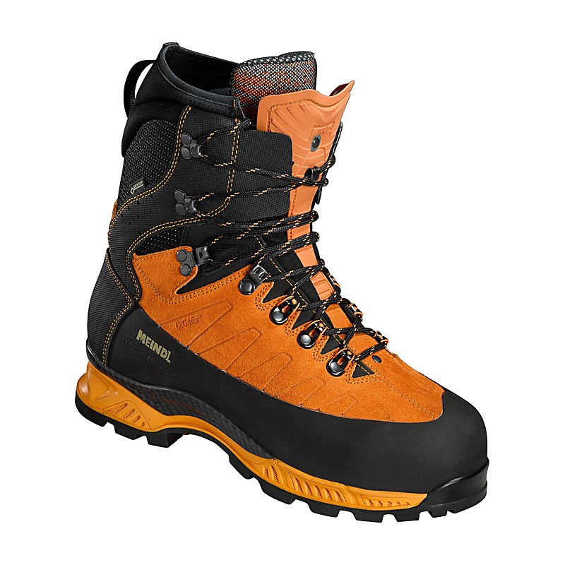 Meindl Schnittschutzstiefel Airstream Rock, orange, Größe 39