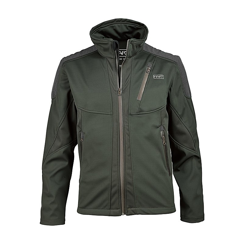 Hart Herren-Softshelljacke Lanbro-S, grün, Größe 3XL
