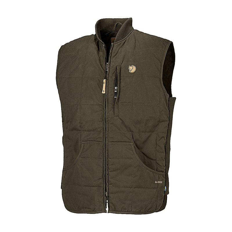 Fjällräven Herrenweste Grimsey, dark olive, Größe 3XL