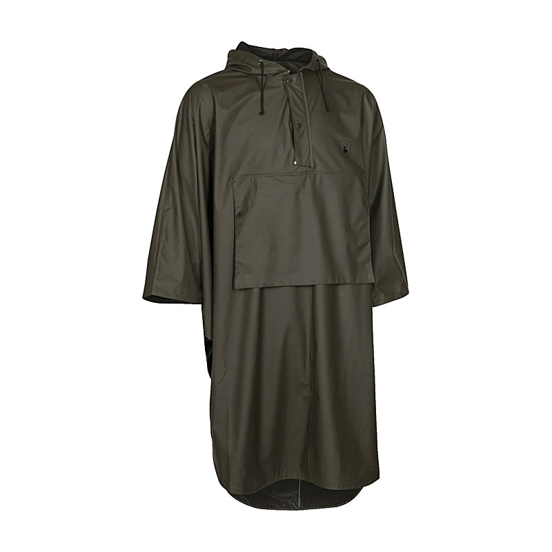 Deerhunter Regenponcho Hurricane, art green, Größe M/L/XL