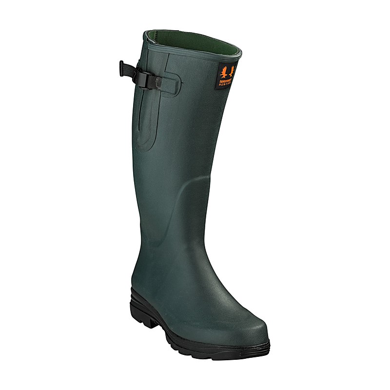 Nordforest Hunting Jagd-Gummistiefel Hubertus Neo, dark green, Größe 37