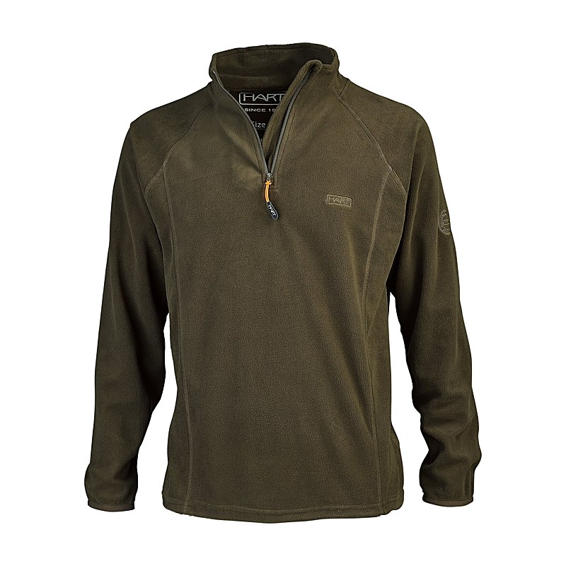 Hart Herren-Fleeceshirt Inliner XT, grün, Größe 3XL
