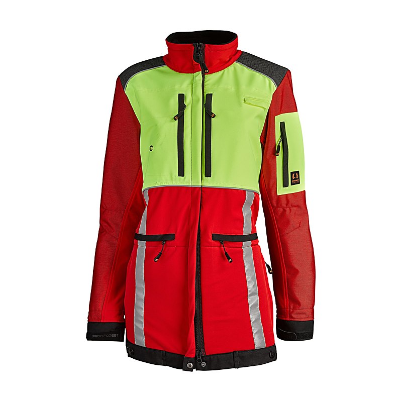 Nordforest Hunting Damen-Nachsuchenjacke, rot, Größe 3XL