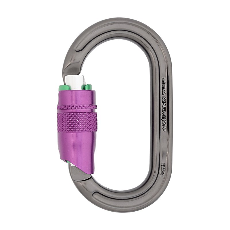 Karabiner Ultra O Durolock, Alu - EN 362/EN 12275
