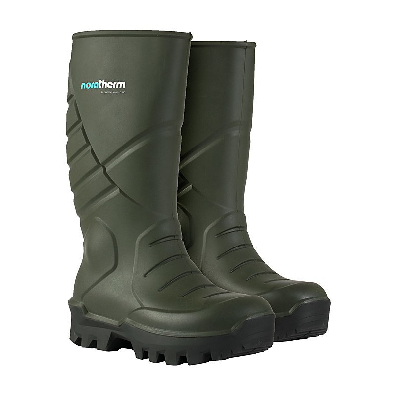 Nora Sicherheits-Gummistiefel Noratherm S5, oliv, Größe 39