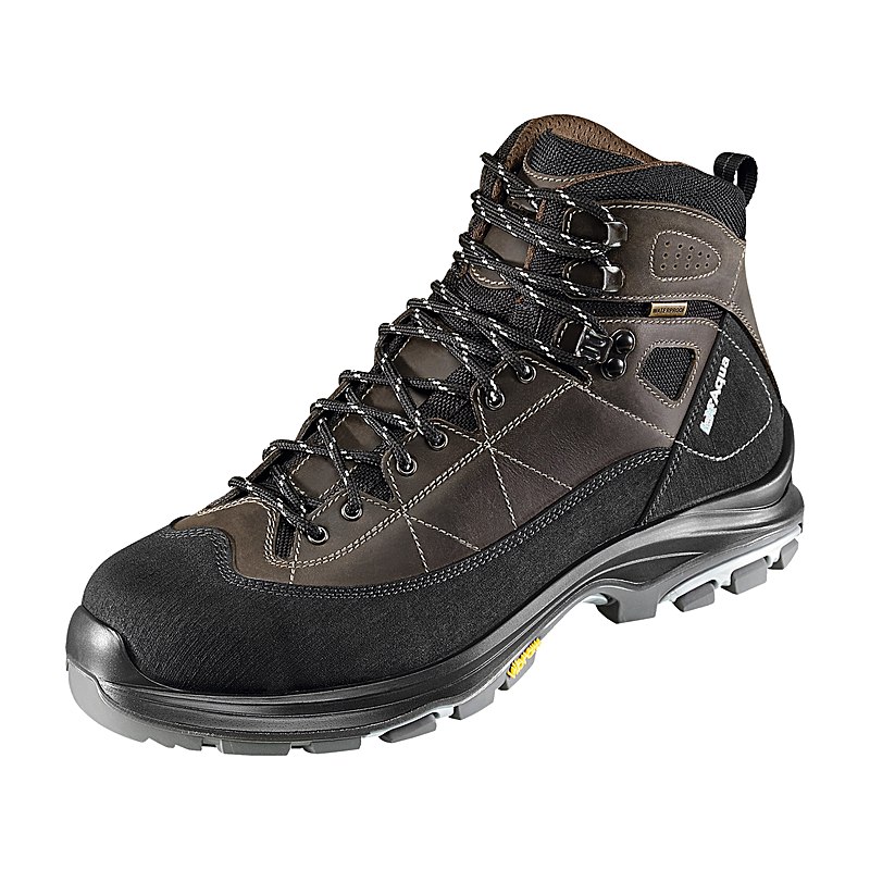 Lupriflex Sicherheitsschuhe Nature Aqua Mid, braun, Größe 39