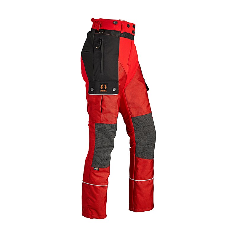 Nordforest Hunting Keilerschutzhose, rot, Größe 3XL