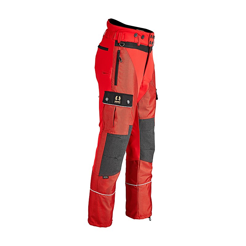 Nordforest Hunting Keilerschutzhose, rot, Größe 3XL