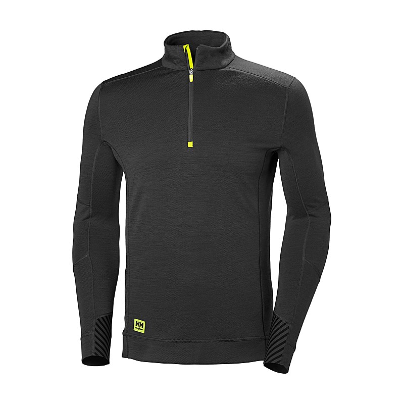 Helly Hansen Rolli Lifa Half Zip, black, Größe 3XL