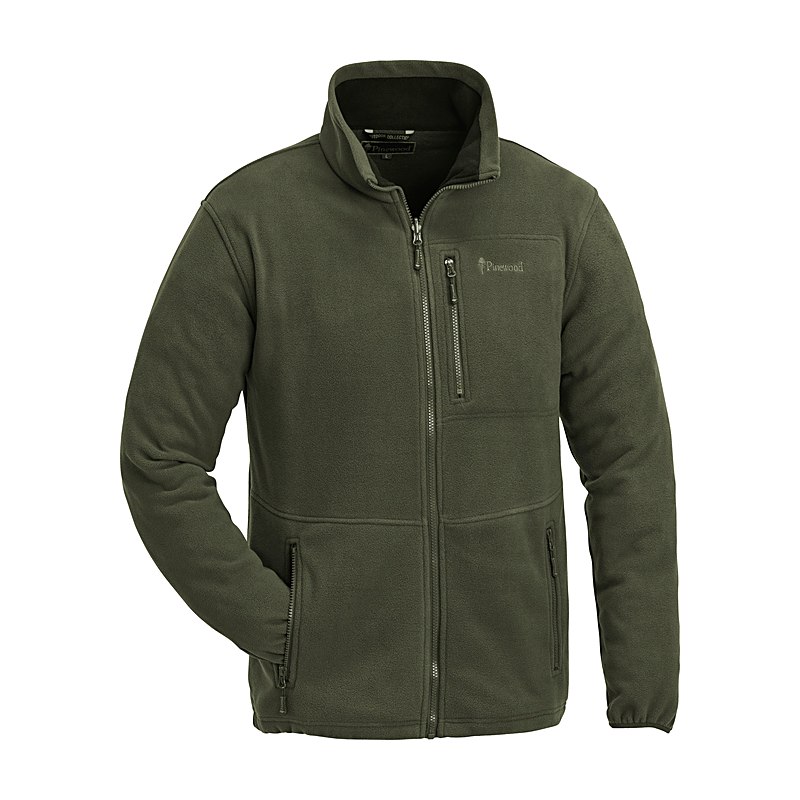 Pinewood Kinder-Fleecejacke Finnveden, green, Größe 116