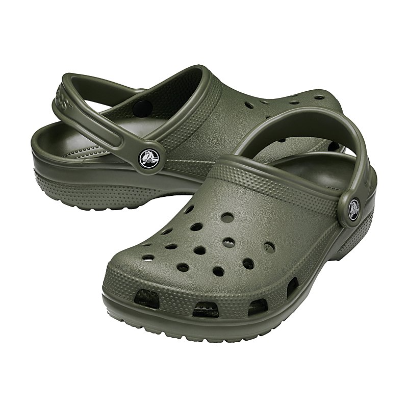 Crocs Clogs Classic, army green, Größe 37/38