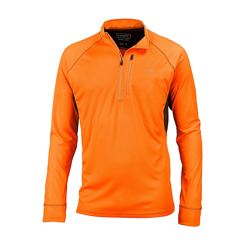 Hart Herren-Langarm-Funktionsshirt Iron 2-L, blaze, Größe 3XL