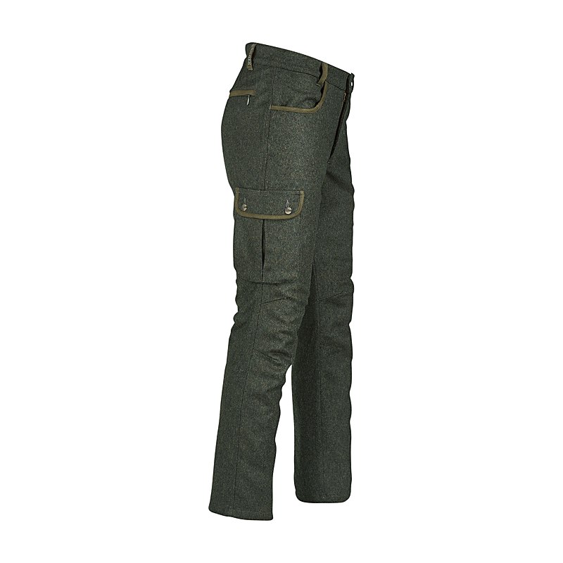 Rascher Lodenhose Thermo Ludwig, oliv, Größe 46