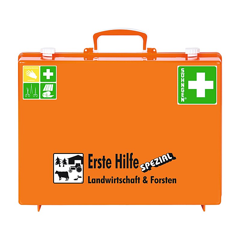 Aluderm+ Erste-Hilfe-Koffer Landwirtschaft und Forsten