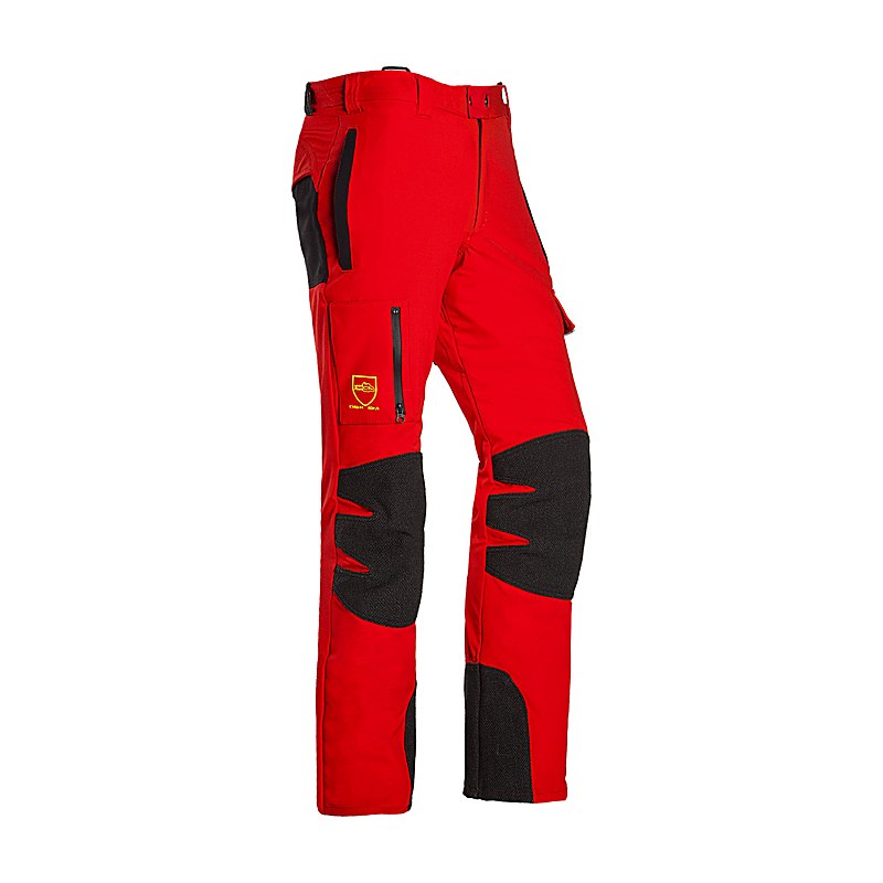 SIP Protection Schnittschutz-Bundhose Arborist, red-black, Größe 3XL