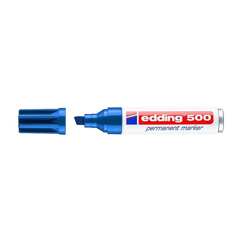 Edding Permanentmarker 500, blau