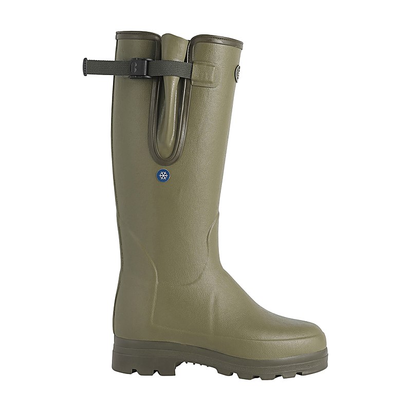 Le Chameau Winter-Gummistiefel Vierzonord Plus, vert vierzon, Größe 39