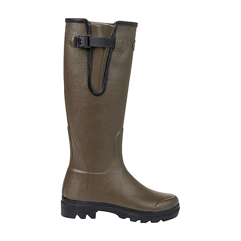 Le Chameau Damen-Gummistiefel Vierzon Lady, vert chameau, Größe 36