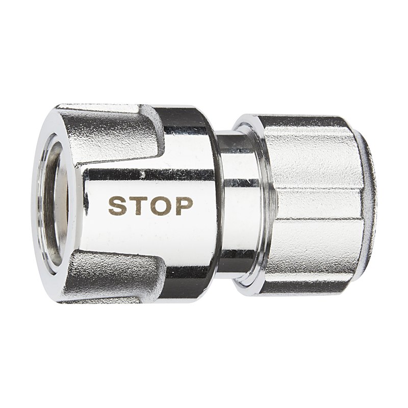 Geka-Plus Schlauchstück mit Aquastop, Für 1/2" Schlauch/Schläuche