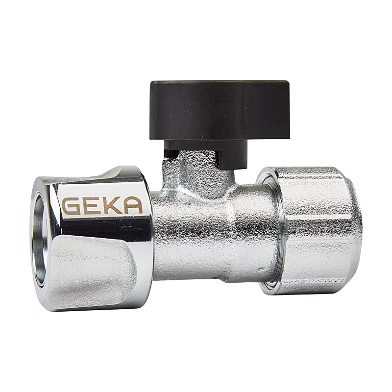 Geka-Plus Schlauchstück mit Kugelhahn