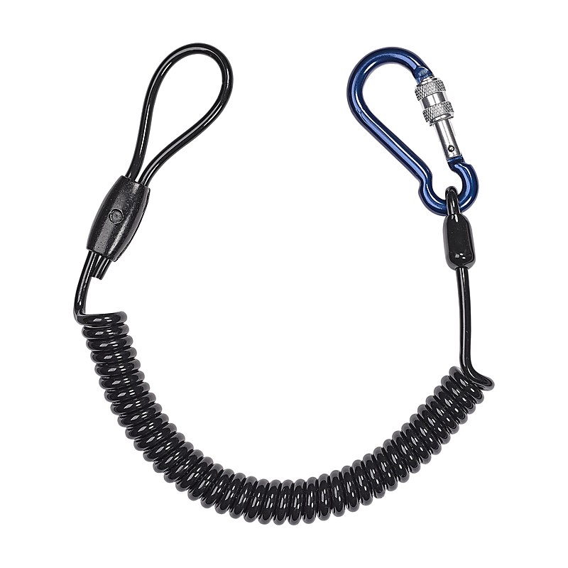 Aliens Werkzeugsicherung 4 mm mit Karabiner