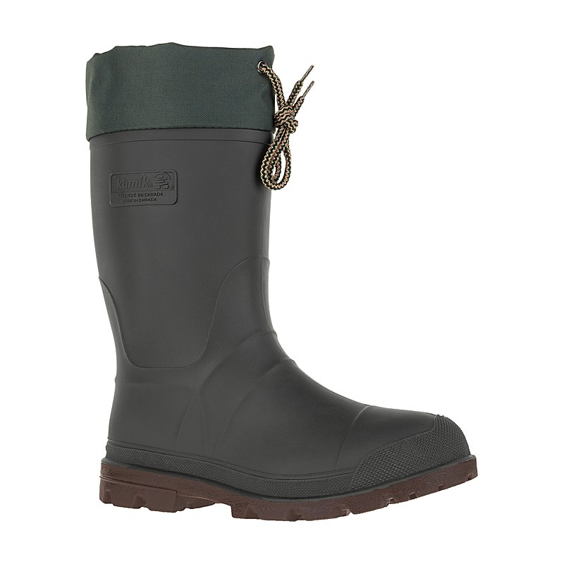 Kamik Winter-Gummistiefel Icebreaker, khaki, Größe 36