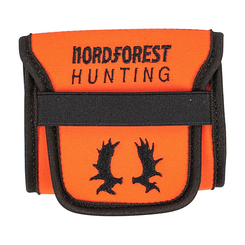Nordforest Hunting Patronenetui Neopren, orange-schwarz