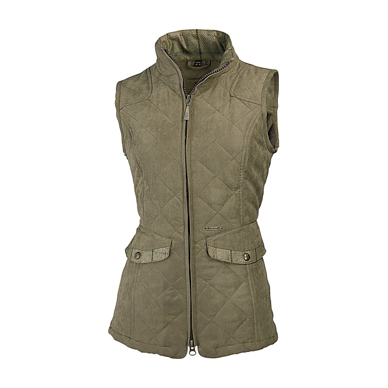 Baleno Damen-Steppweste Chester, light khaki, Größe 3XL